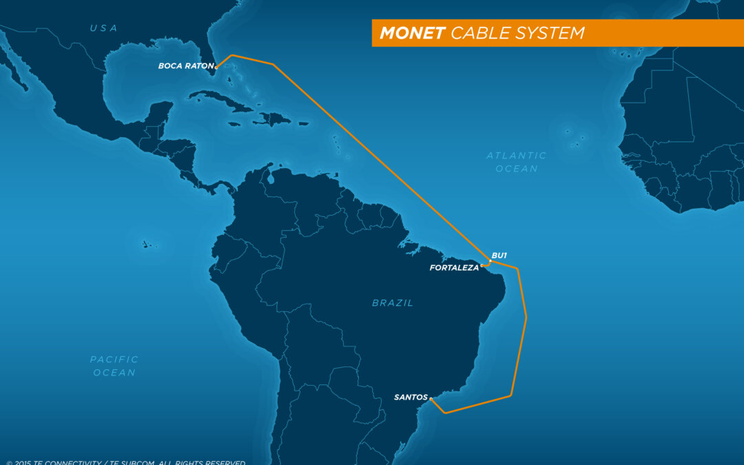 Monet Submarine Cable Connecting US to Brazil is Now Operational